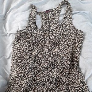Animal Print Tank Top